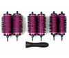 LIGICKY Blowout Brush Set with Detachable Barrels Round Brushes Hair Styling Tool 1 Handle 6 Barrels Small Medium Large