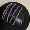 Aoxmas 5pcs 24 Teeth Hair Comb Clip Clamp for Lady Girls Hair Combs Rhinestone Hair Side Combs 472