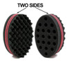 4 Pcs Varied Small Hair Twist Sponge Brush For Dreads Locking Twist Afro Curl Coil Wave Hair Care Tool Blend