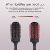 PERFEHAIR Large Ceramic Round Brush for Blow Drying 29 Inch Ionic Thermal Barrel Hairbrush for Women Blowout Styling Cur