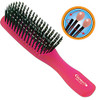 Giorgio GIO1 Gentle Hair Brush Dresser Size Wet Dry Pro Hair Brush Detangler Soft for Sensitive Scalp Good For Men Women