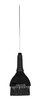 Colortrak Duo Color Brush Pin Tail Ideal for Sectioning Firm Straight Bristles Ergonomic Rubber Grip Contoured Thumb Gro