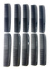 GBS 507in Styling Essentials Fine Comb Black Set of 10