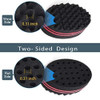 Magic Twist Hair Sponge Barber Hair Brush Sponge Styling Tool For Afro Curl Coils Dreadlocks 2 PACK