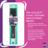 Goody x Total Texture Smoothing Brush Vegan Boar Bristles Help Condition and Smooths Hair Cuticles for Enhanced Shine Sh
