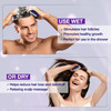 Guyology Labs Head Massager for Hair Growth Hair Loss Shampoo Shower Brush Soft Silicone Scalp Scrubber for Dandruff Rem