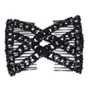 LOVEF Magic Easy Hair Comb Stretchy Beaded Hair Combs with Sweet Color Beads Pearl in Assorted Color and Design10 Pcs