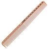 Aluminum Hair Comb Metal Cutting Hairdressing Barbers Combs AntiStatic Ultra Thin Rose Gold