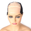 BTWTRY 5x55inch MONO Wig Caps for Making Wigs with Adjustable Strap 1pc Monofilament Wig Cap DIY Wigs Black Dome Weaving