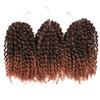 Silike Marlybob Kinky Curl Crochet Hair 8 Inch 3 Bundlespack Mali Bob Crochet Braiding Hair Afro Kinky Curl Hair Extensi