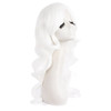 MapofBeauty 24 Inch60cm Charming Synthetic Fiber Long Wavy Hair Wig Women Party Full Wig White