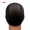 Highshion 5pcs Spandex Mesh Dome Wig Cap For Making wig Elastic Dome Mesh Cap large holes Dome caps for men women