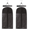 Messen 2 PCS Extra Long Hair Extension Storage Bag with Hair Extension Hanger DustProof Wigs Hairpieces Storage Bag Stro