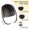 VERNA Bangs Hair Clip in Bangs 100 Real Human Hair Bangs Clip in Hair Extensions Easy to Use Fake Bangs Natural Clip on