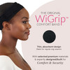 MILANO COLLECTION WiGrip The Original Comfort Grip Band Adjustable Wig Band for Glueless Support NonSlip Wig Grip Headba