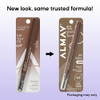 Almay Eyebrow Pencil with Eyebrow Brush, Easy to Achieve Brows, Hypoallergenic (Packaging May Vary), 801 Dark Blonde online at globaldelivered