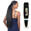 Organique Mastermix Synthetic Pony Pro Wrap Around Ponytail NATURAL YAKY 24 1 Jet Black