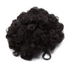 Afro Kinky Curly Hair Bun Drawstring Puff Ponytail for African American Women Short Synthetic Wrap Updo Chignon Hairpiec