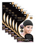 6 Pack Qfitt Mesh Dome Style Wig Cap 5011