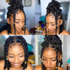 Passion Twist Hair 6 Packs Water Wave Synthetic Crochet Braids for Passion Twist Braiding Hair Bohemian Curl Hair Extens