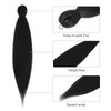 ROSDINA Prestretched Braiding Hair 26 Inch 8 Packs Natural Black Super Long Braiding Hair For Twist or Box Braids Yaki T