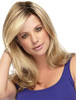 Kalyss Long Wave Blonde Wigs with Hair Bangs Ombre Blonde Long Curly Wigs for Woman Heat Resistant Synthetic Hair Wig 18