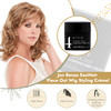 Jon Renau Piece Out Contour Fiber Crme Wig Styling Cream for Synthetic HeatFriendly Human Hair 2 Ounces