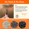 Full Shine I Tip Hair Extensions Human Hair Color 1 Jet Black 16 Inch 40 Grams Itip Human Hair Extensions Natural Remy H