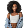 Sensationnel Curls Kinksandco Half Wig Game Changer Synthetic Instant Weave Updo Full Cap for Natural 3C to 4C Hair Text
