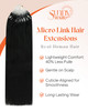 Sunny Hair 57g 18inch Micro Link Hair Extensions Human Hair Micro Bead Hair Extensions Human Hair Easy to Install Micro
