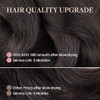 GOO GOO Tape in Hair Extensions Human Hair 1B Natural black 14inch 50g 20pcs Skin Weft Seamless Invisible Silky Straight
