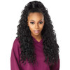 Sensationnel Instant Updown Halfwig Pony Iud 2 4 Style in 1 Half Wig And Pony Drawstring 1B OFFBLACK