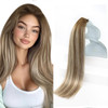 Sunny Hair Tape in Hair Extensions Medium Brown Balayage Blonde Tape in Hair Extensions Human Hair 14 inch Remy Hair Ext