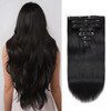 Jiameisi Clip In Hair Extensions Real Human Hair Remy Human Hair Clip In Extensions Clip Ins For Women Straight Human Ha