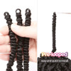 TOYOTRESS Bob Spring Twist Hair 6 inch 8 packs Pretwisted Kids Crochet Hair Spring Twists Crochet Braids Synthetic Braid