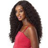 Sensationnel Lace Front Wig Amani Hand Tied Ear to Ear Center Part Synthetic Wig 1B OFFBLACK