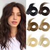 Yamel Remy Clip in Hair Extensions Human Hair 7Pcs 16 Clips Real Human Hair Extensions clip Medium Brown