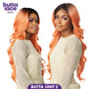 Sensationnel Butta Lace Wigs Unit 2 Extra Wide 5 Inch Deep Parting Synthetic Preplucked Hairline Glueless Lacefront MPRO