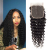 100 Unprocessed Human Hair Closure Top Closure Brazilian Straight Lace Closure Human Hair Free Part 14inch