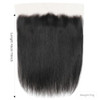 crownew 13x4 Lace Frontal Closure Ear To 100 Brazilian Virgin Hair 150 Density lace Closure Brazilian Silky Straight Fro