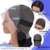 FASCARA 13x4 Body Wave Lace Front Wigs Human Hair Pre Plucked 180 Density HD Transparent Lace Frontal Wigs for Women 9A