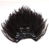 ZigZag Hair Afro Kinky Curly Clip In Human Hair Extensions Brazilian Virgin African American 4B 4C Natural Clip Ins For