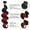 Kapelli Hair Ombre Human Hair Bundles Body Wave 14 16 18 100 Unprocessed Brazilian Virgin Remy Hair Body Wave Bundles 2