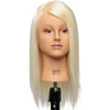 Olivia 100 European Hair Mannequin Cosmetlogy Training Head Doll Platinum Blonde 17 inch