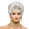 Eva Gabor Acclaim Short Layered Average Size Comfort Cap Wig Burnished Snow by Hairuwear