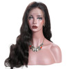 KUN Hair Body Wave 360 Full Lace Front Wigs Human Hair Pre Plucked with Baby Hair 150 Density Unprocessed Brazilian Virg