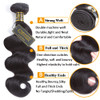 QTHAIR 18A Brazilian Body Wave Human Hair 26 26 24 22 inch400g 100 Unprocessed Body Wave Brazilian Virgin Hair Weave Bra