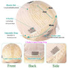 HELLOSH Blonde Lace Front Wigs Human Hair 20 inch 613 Lace Front Wig Human Hair 13x4x1 T Part Body Wave Blonde Human Hai