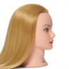 Hairginkgo Training Head 2628 Mannequin Head Synthetic Fiber Cosmetology Doll Head Hair Styling Manikin Braiding Head Ha
