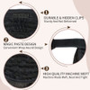 14 Human Hair Ponytail Extension 70g 1 Jet Black 100 Remy Human Hair Wrap Around Long Ponytail Clip in Hair Extensions S